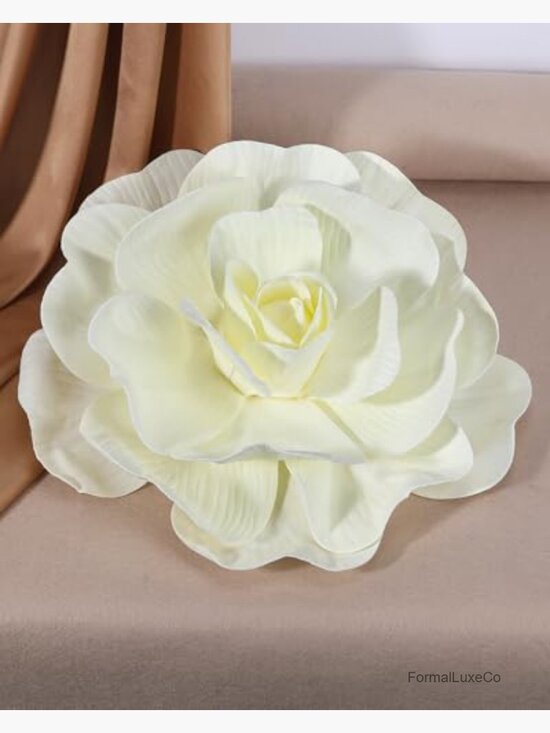 Large Flower Fascinator Hat - Handmade Elegant Cocktail Headpiece for Weddings main image 7